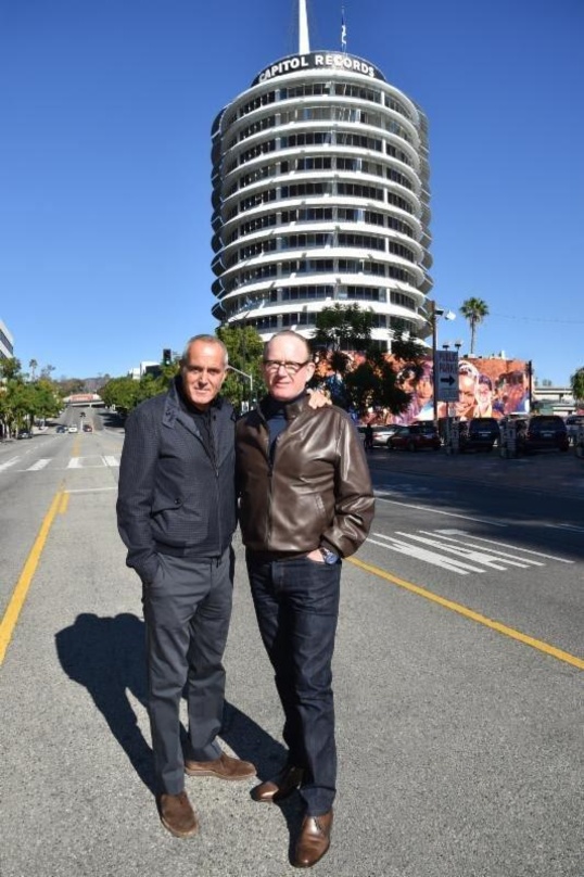 Arbeiten künftig gemeinsam im Capitol Tower für Universal Music: Ashley Newton (links) und Steve Barnett