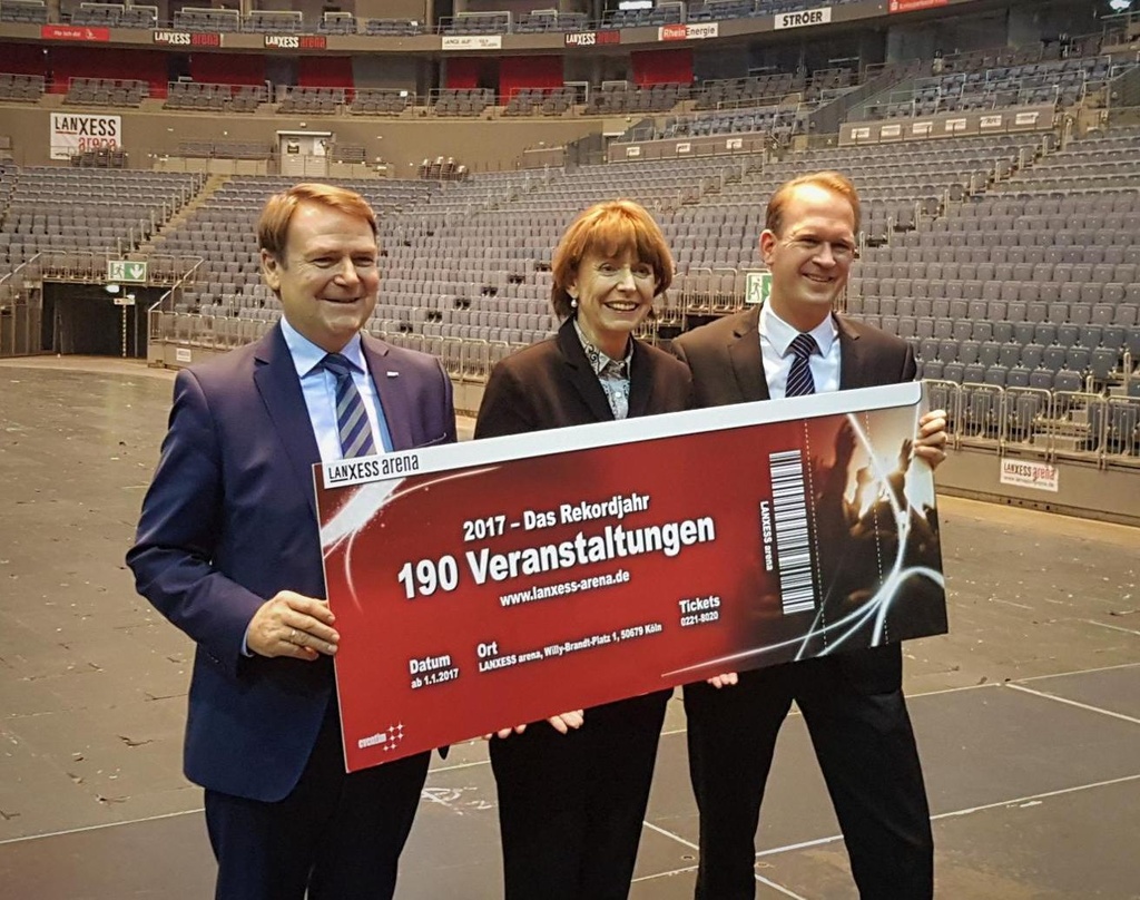 Wollen Köln als Kultur- und Wirtschaftsstandort stärken (von links): Josef Sommer (Geschäftsführer Köln Tourismus), Henriette Reker (Oberbürgermeisterin von Köln) und Stefan Löcher (Geschä...