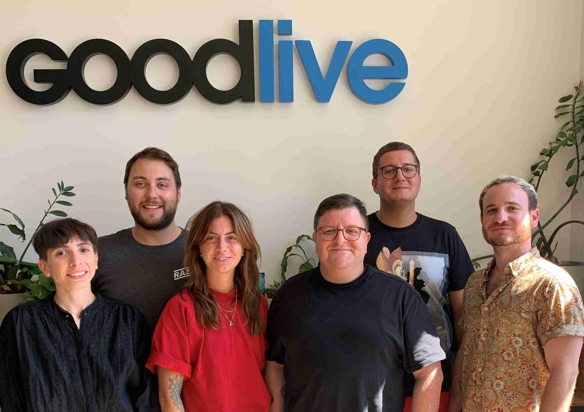 Agiert unter dem Dach von Goodlive Artists: das Team von Nitelive Artists mit (von links) Jessica D'Agostino, Jan Winkel, Kim Gemmerich, Torsten Rettert, Florian Hauss und Tobias Klose