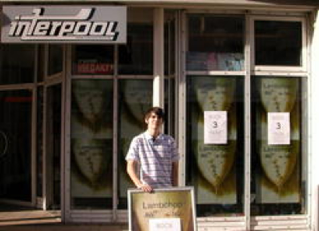 Lambchop-Tag in Ludwigsburg: Interpool-Mitarbeiter Sven Pesic