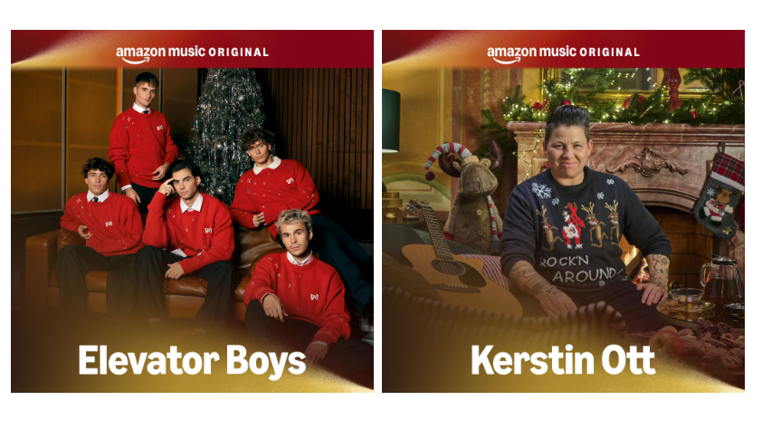 Hat Amazon Music von deutscher Seite zum Projekt hinzugeholt: die Elevator Boys sowie Kerstin Ott.
