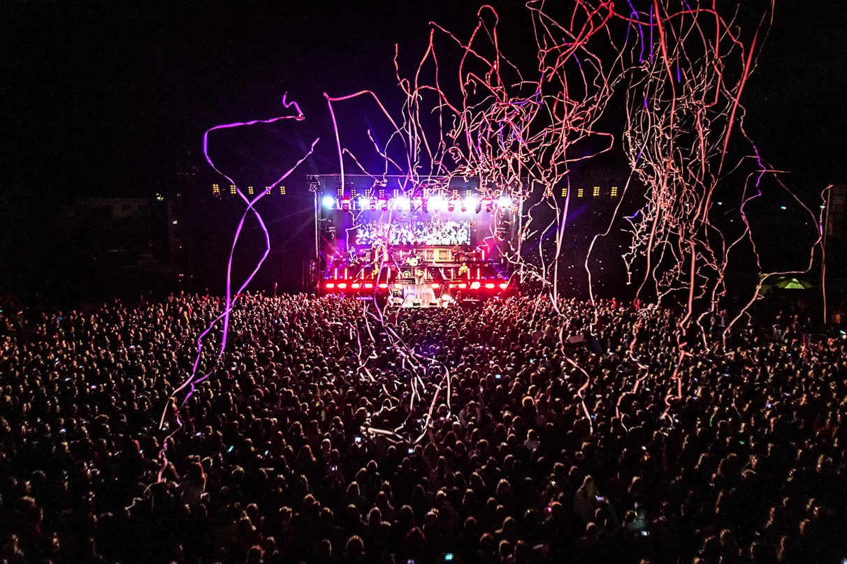 Spielte vor 9000 Fans beim Weser Open Air: Mark Forster