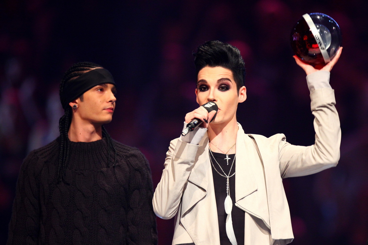 Bauten ihren Comet-Rekord aus: Tom (l.) und Bill von Tokio Hotel