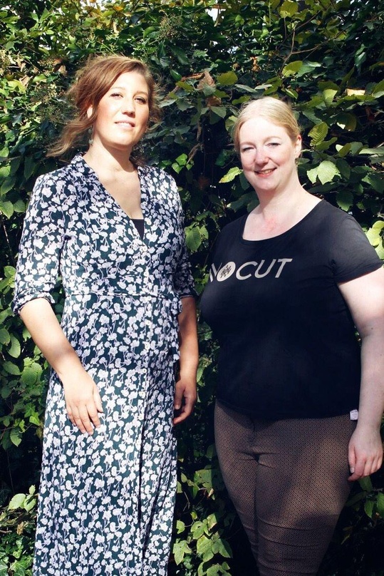 Zusammenarbeit perfekt: Katja Moslehner (links) und Morgane Kreuzer, PR-Managerin bei NoCut Entertainment