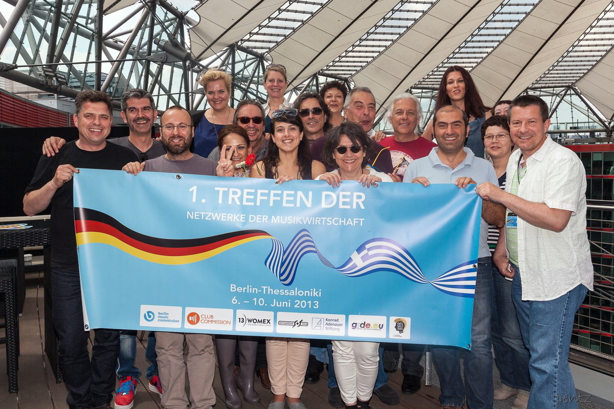 Deutsch-griechisches Projekt: Teilnehmer des Netzwerkertreffens Thessaloniki - Berlin