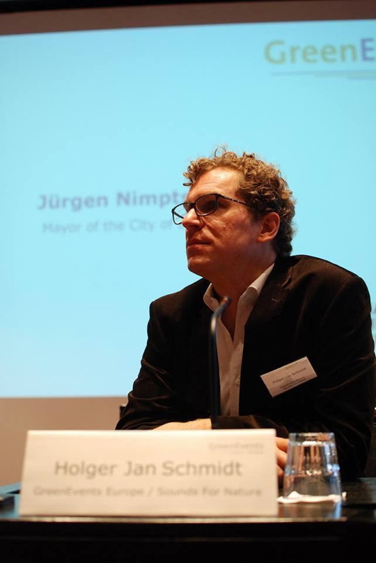277aa1c8eb6c573b2a8738b3d8a5ef1346fdb7dd937020335a7cac3d518ffda0 Spricht bei der Green Events & Innovations Conference: Holger Jan Schmidt