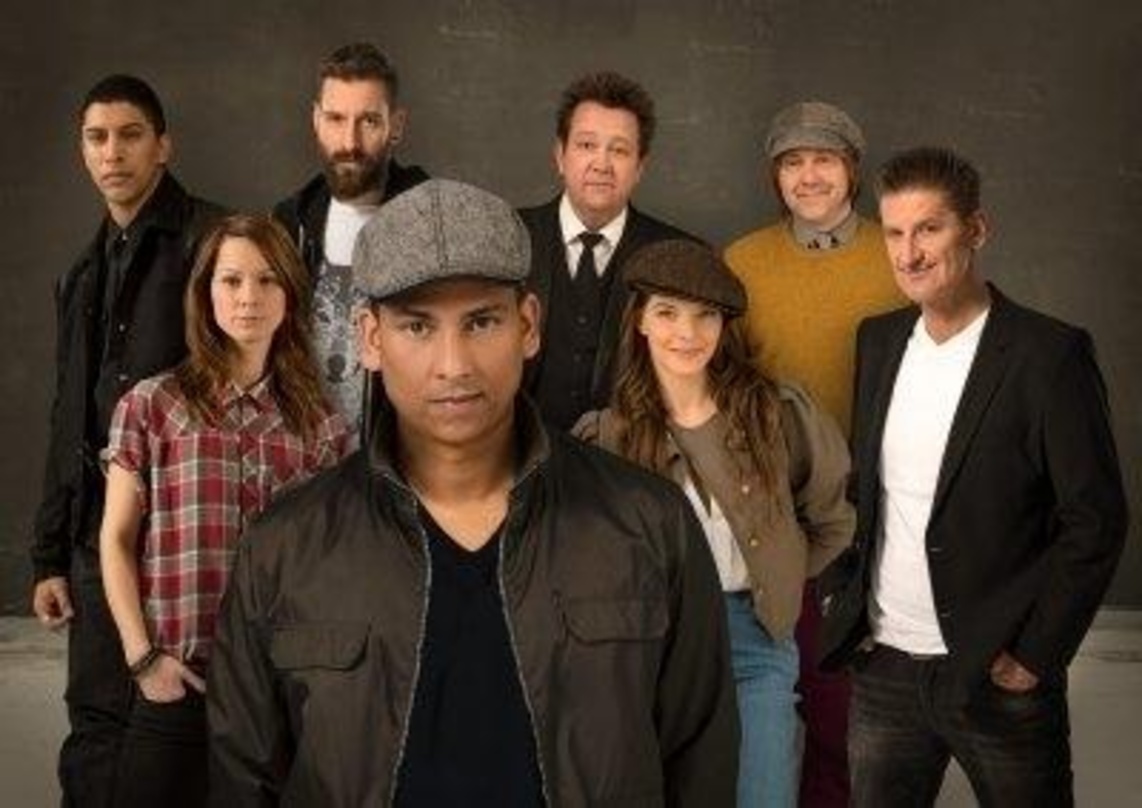 Tauschen diesmal ihre Songs (von links): Andreas Bourani, Christina Stürmer, Daniel Wirtz, Xavier Naidoo, Sebastian Krumbiegel, Yvonne Catterfeld, Tobias Künzel und Hartmut Engler