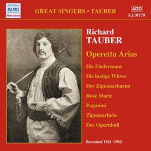 Richard Tauber – Operetta Arias (Aufnahmen 1921-1932)