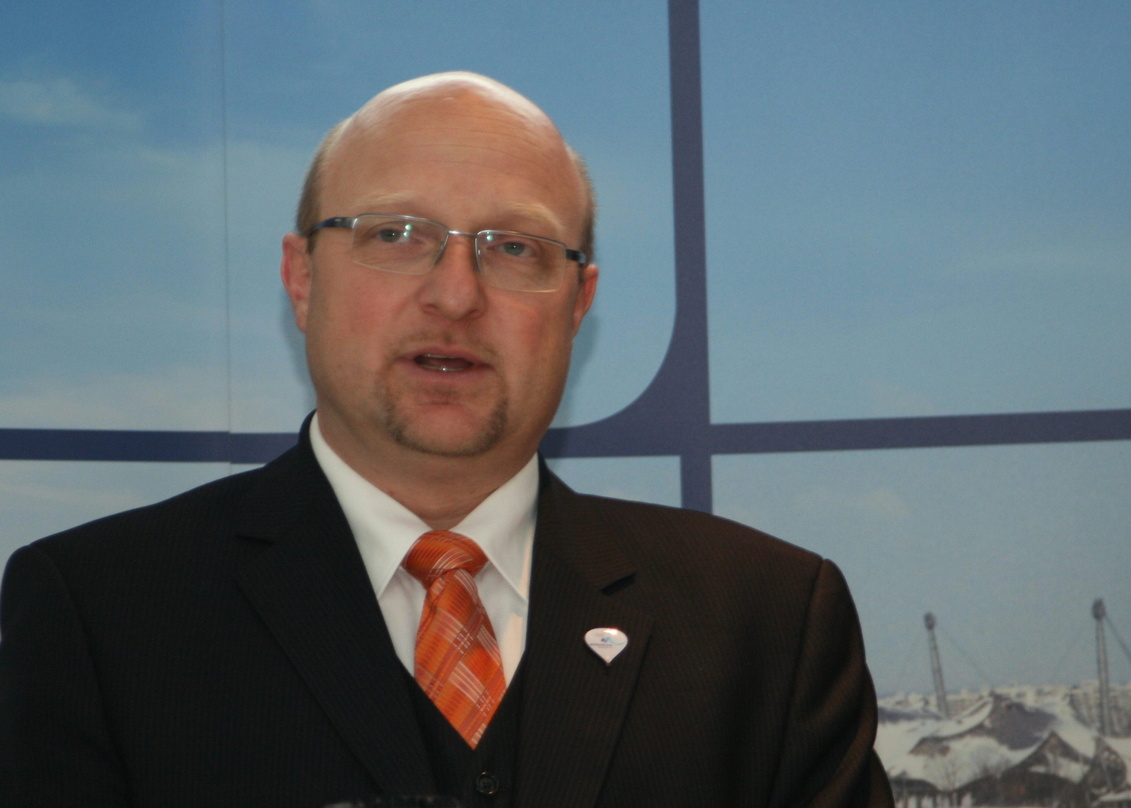 Erzielte 2011 mehr Umsatz: Ralph Huber, Geschäftsführer Olypmpiapark München