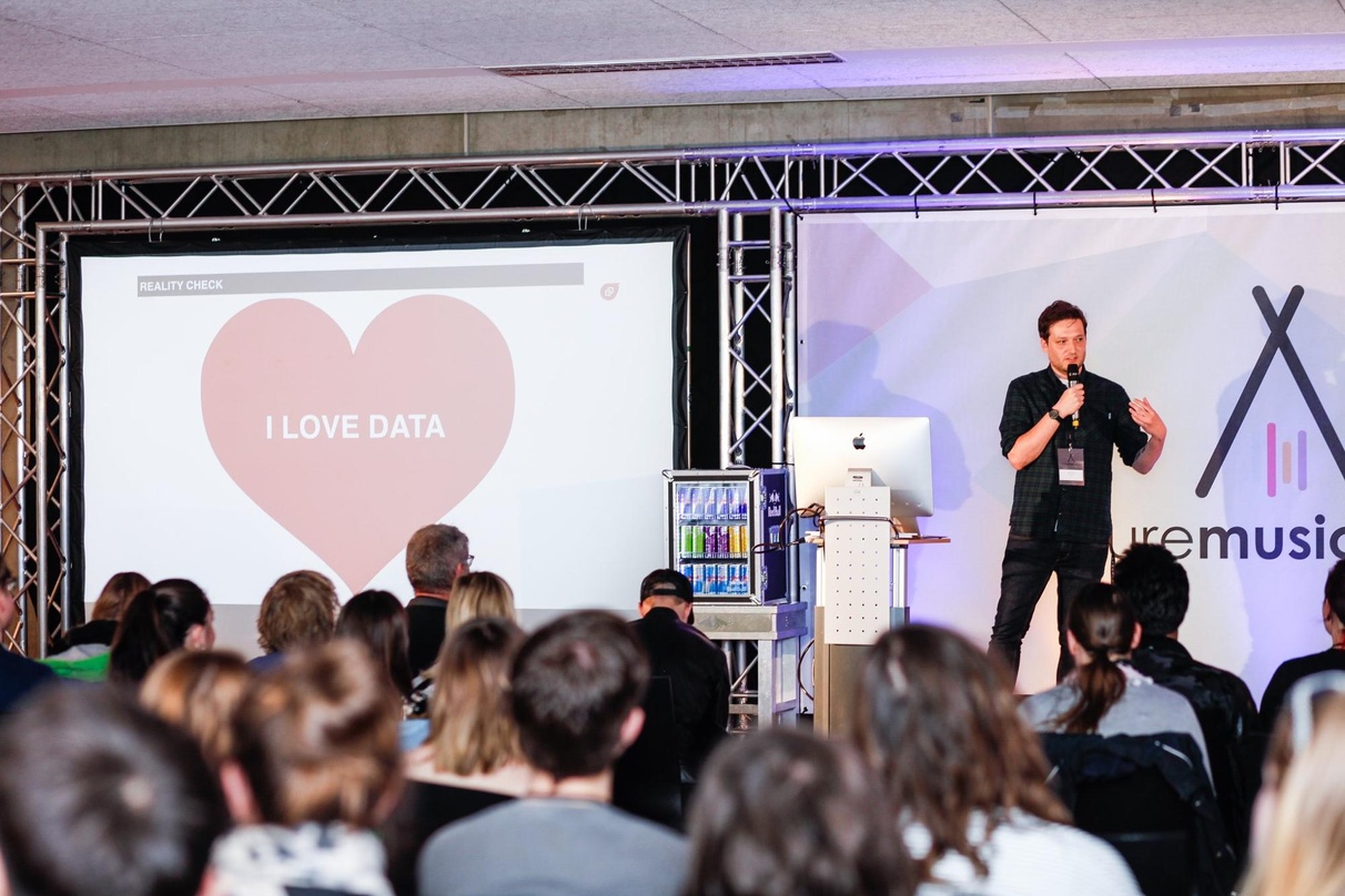 Sprach beim Future Music Camp 2018: Matthias Brinkmann von Linkfire