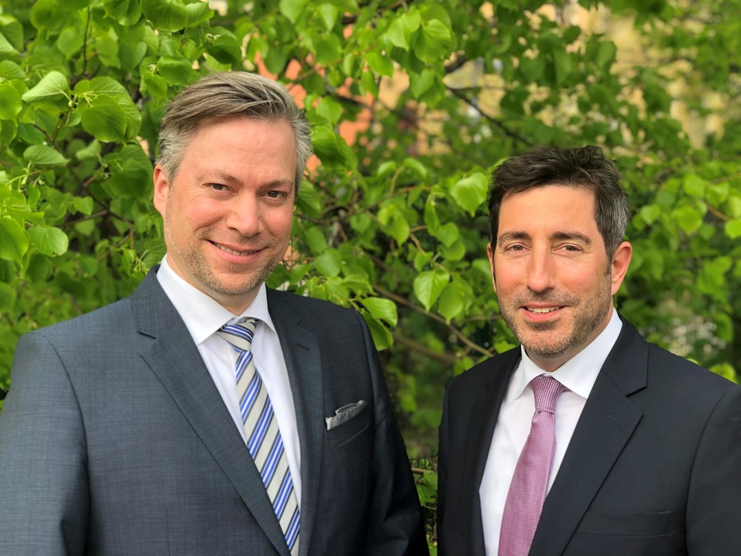 Kümmern sich um die "PKW-Maut": Volker Schneble (links) und Michael Blum