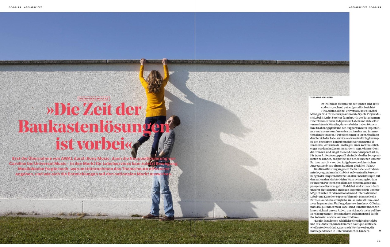 Räuberleiter und andere Hilfestellungen: in den Markt für Labelservices kam zuletzt Bewegung