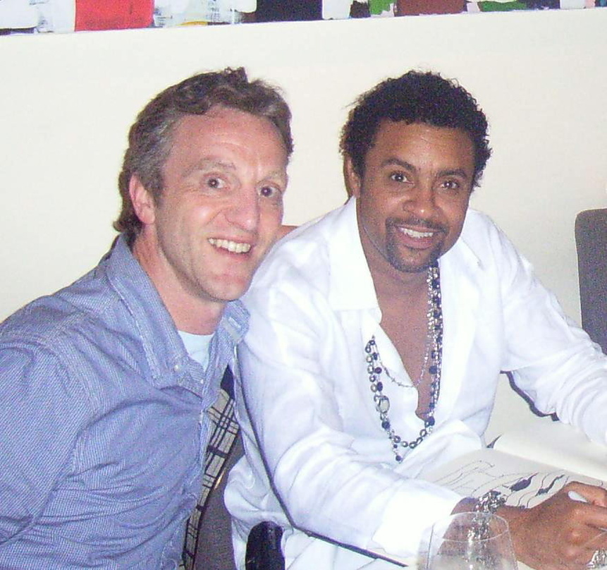 Sind künftig Geschäftspartner: Konrad von Löhneysen (l.) und Shaggy