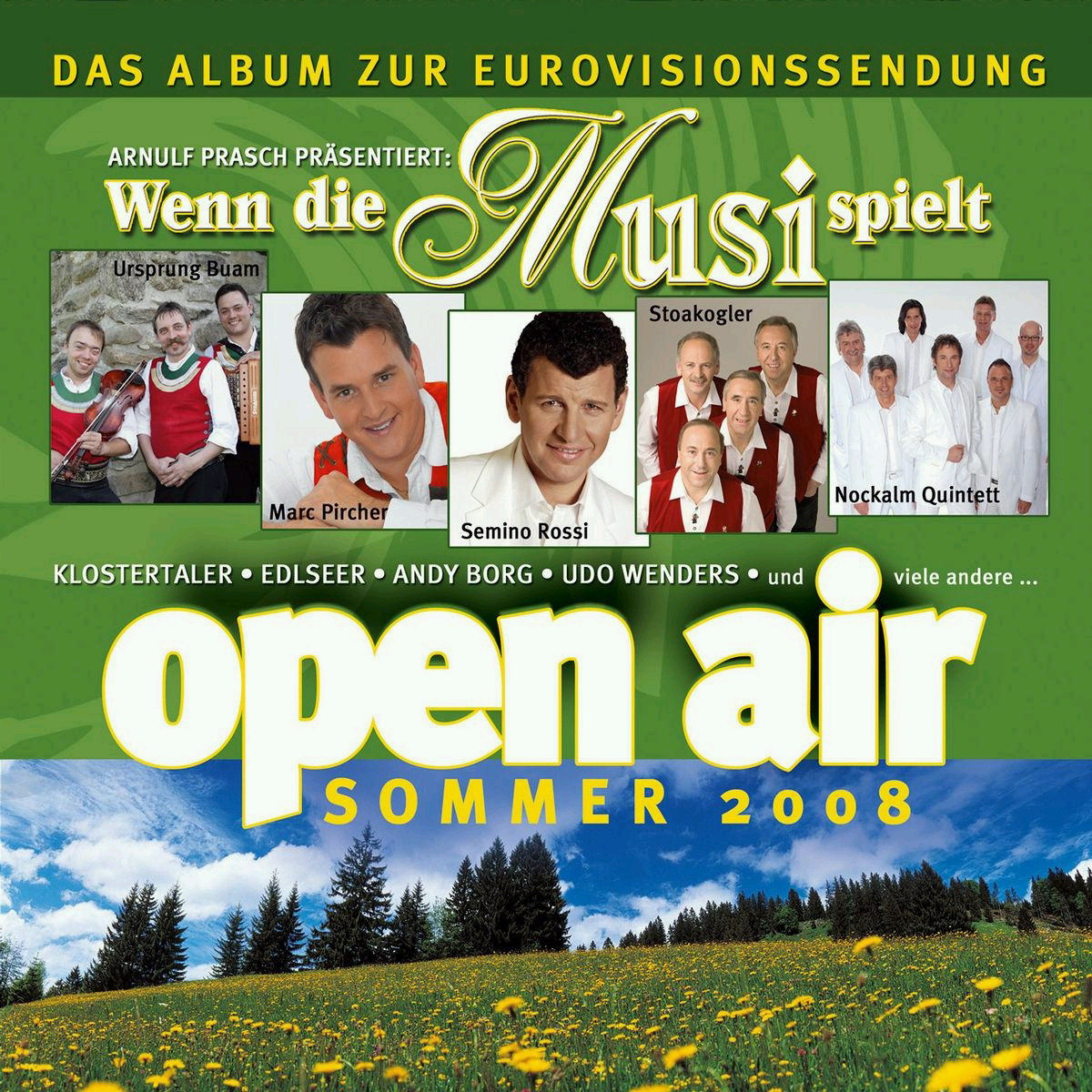 Diverse – Wenn die Musi spielt - Open Air Sommer 2008
