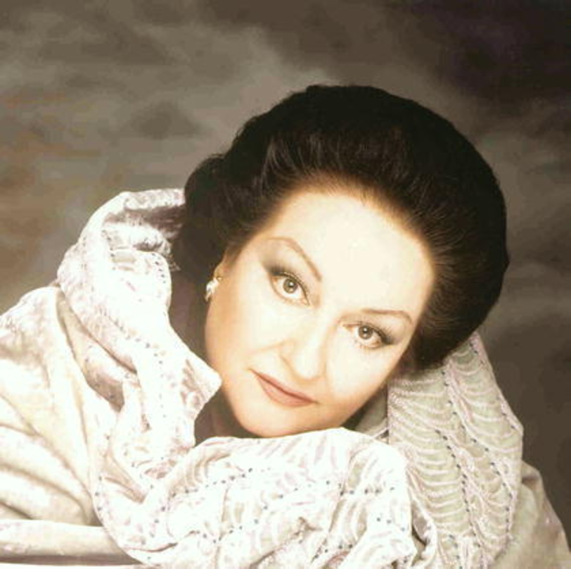 Für einen Liederabend in Berlin: Montserrat Caballé