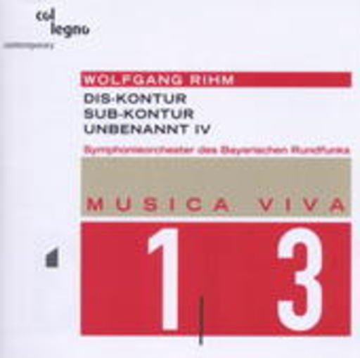 Symphonieorchester des Bayerischen Rundfunks – Dis-Kontur/Sub-Kontur/Unbenannt IV