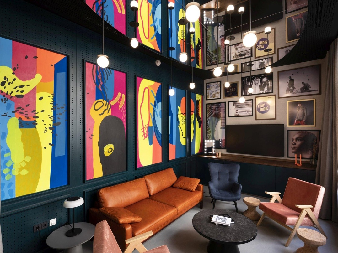 Bestandteil der neuen Räumlichkeiten von Amazon Music in Berlin: der Green Room
