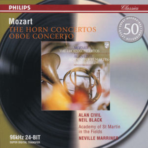 Sir Neville Marriner/Academy Of St Martin In The Fields/... – Philips 50 - The Horn Concertos/Oboe Concerto