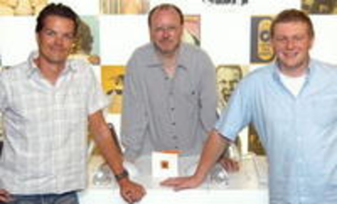 Die drei von der Musiktankstelle (v.l.n.r.): Hofer, Gröbchen und Dibon