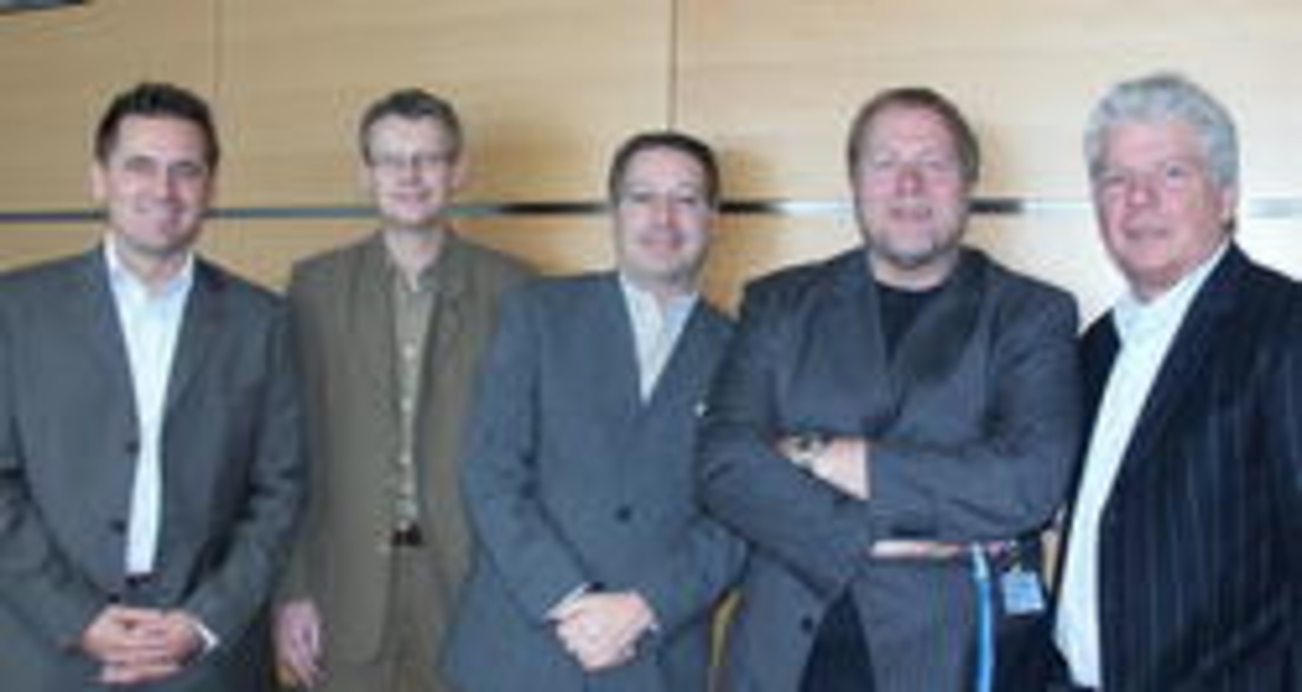 Wichtig sind die Inhalte (v.l.n.r.): Harbich, Hellwig, Gebhardt, Gorny und Stein