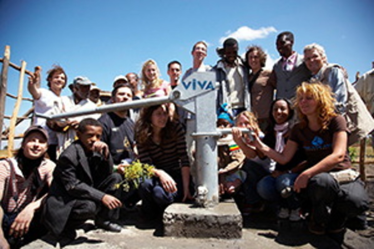 Konnte mit Spenden in Uganda realisiert werden: ein Wasserprojekt von Viva con Agua