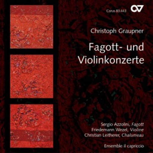 Sergio Azzolini/Friedemann Wezel/Ensemble Il Capriccio – Fagott- und Violinkonzerte