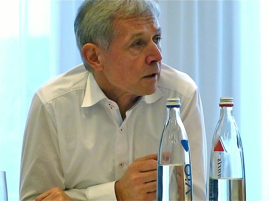 Spricht beim Popfrühstück über eine angemessene Vergütung für Musiker: Eberhard Kromer