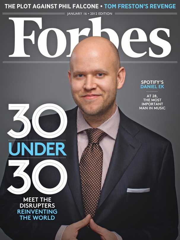 In den USA erst jüngst auf dem "Forbes"-Cover, jetzt in UK auf der Rich List der "Sunday Times": Spotify-Mitbegründer Daniel Ek
