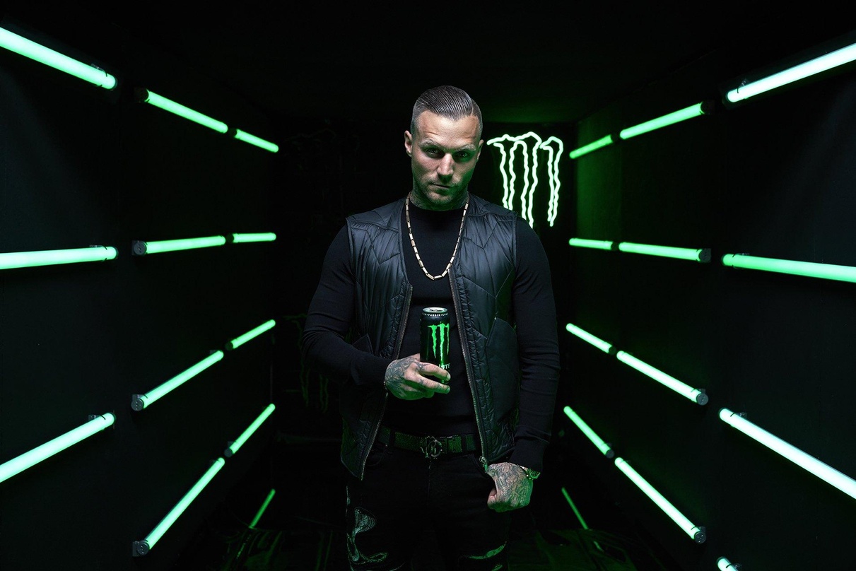 Arbeitet mit Monster Energy zusammen: Kontra K