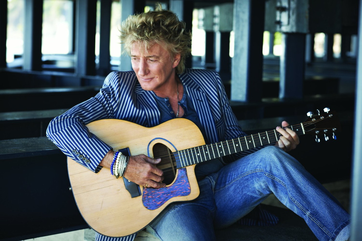 2014 wieder in Deutschland unterwegs: Rod Stewart