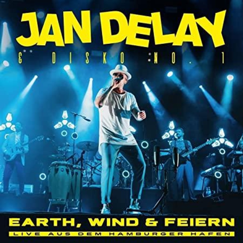 Jan Delay & Disko No. 1 veröffentlichen am 3. Juni ihr Album "Earth, Wind & Feiern - Live aus dem Hamburger Hafen"