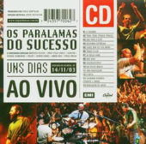 Os Paralamas Do Sucesso – Uns Dias - Ao Vivo