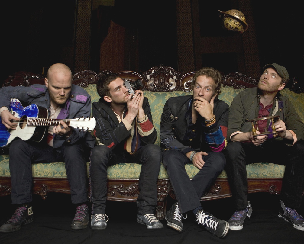 Verbuchen gelungene Albumpromotion: Coldplay
