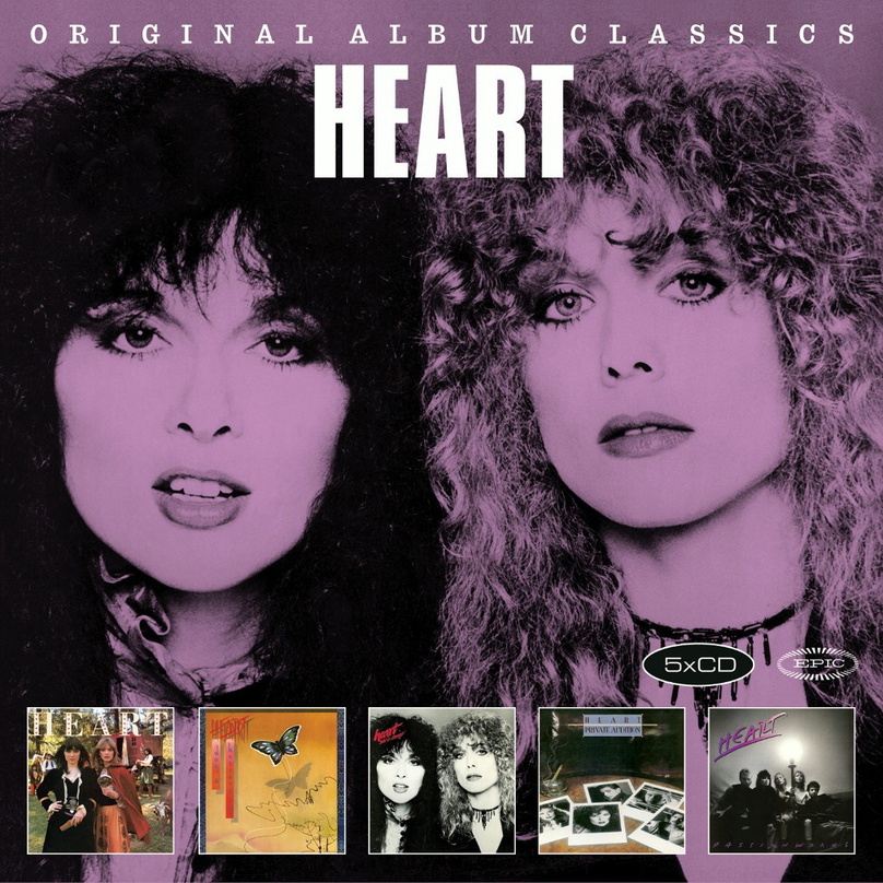 Setzt die Reihe der "Original Album Classics" fort: Ein Fünf-CD-Schuber von Heart