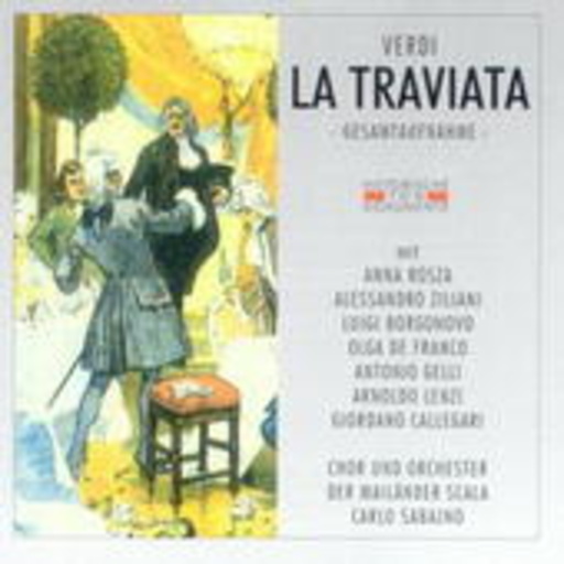 Anna Rosza/Carlo Sabajno – La Traviata (GA 1930 aus Mailand)