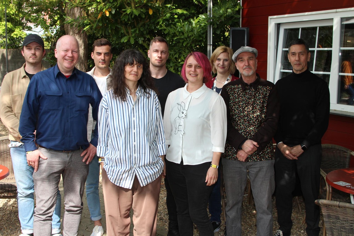 In Köln IRL (In Real Life) mit dabei bei der VUT-Vorstandssitzung (von links): Henning Mues, Thomas Zimmermann, Julian Loewe, Marit Posch, Ronny Krieger, Birte Wiemann, Verena Bößmann, Tom...