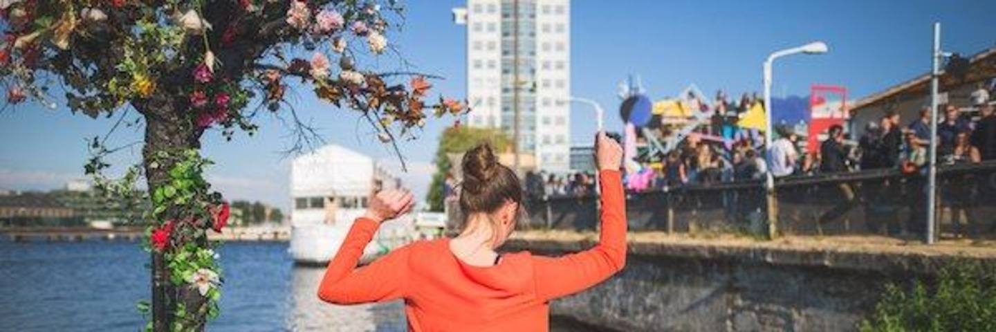 Feierten bei blauem Himmel das Jubiläum des Berlin Festivals: 15.000 Besucher
