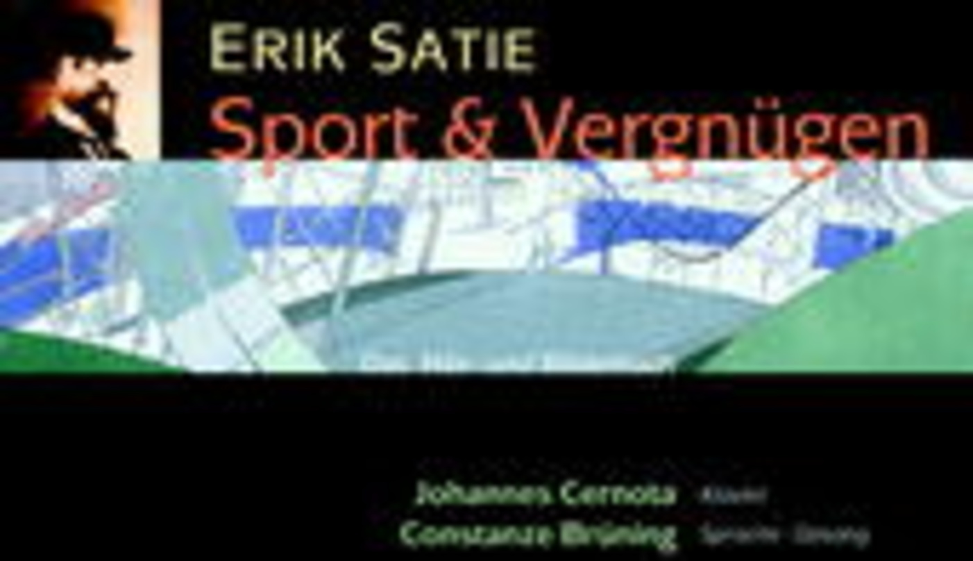 Ein ungewöhnliches Projekt: das Hör- und Bilderbuch "Sport & Vergnügen" mit Musik von Erik Satie