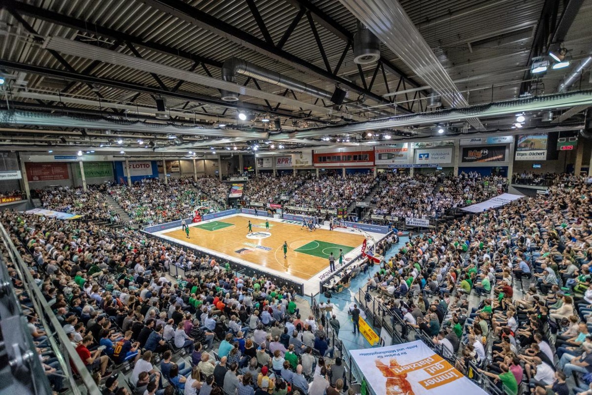 Will erstmals einen Namenssponsor an Bord holen: die Arena Trier