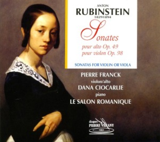 Pierre Franck/Le Salon Romanique – Sonates Pour Alto