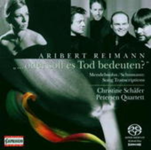 Christine Schäfer Petersen Quartett – ... oder soll es Tod bedeuten?