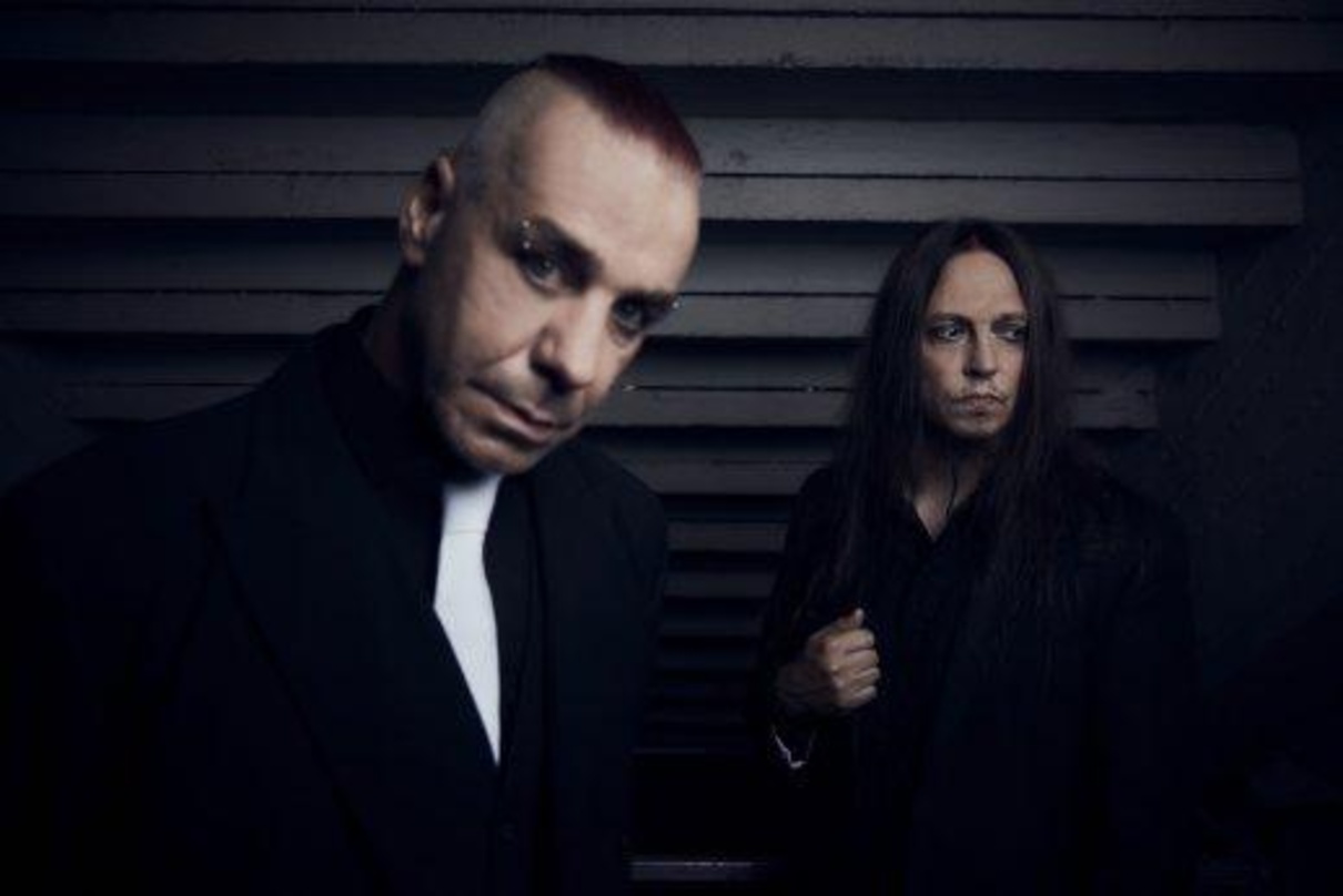 Auch von Robbie Williams nicht zu stoppen: Till Lindemann (links) und sein Partner Peter Tägtgren