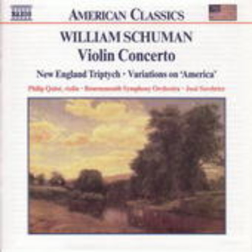 José Serebrier – Violin Concerto/New England Triptych