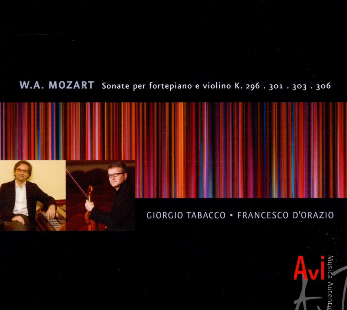 Giorgio Tabacco/Francesco D'Orazio – Sonate Per Fortepiano E Violino K. 296. 301. 303. 306.