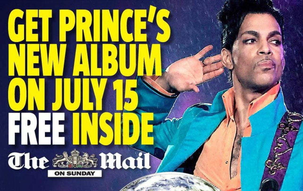 Sorgt weiter für Wirbel: Gratisaktion mit Prince-CD