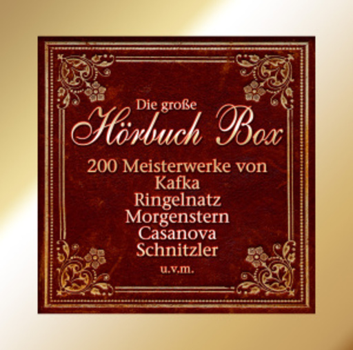 Jürgen Goslar/Sven Görtz – Die große Hörbuch Box - 200 Meisterwerke von Kafka, Ringelnatz, Morgenstern...