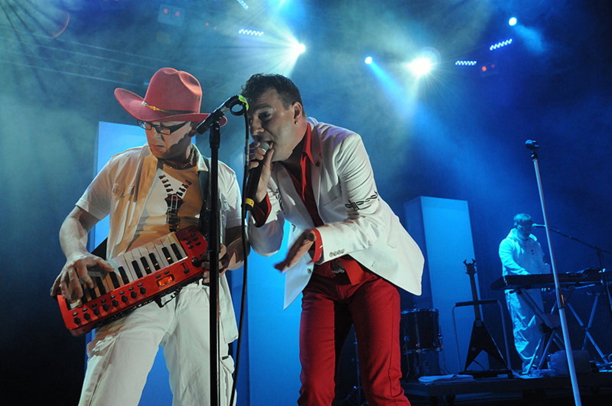 Stammgäste beim WGT: Melotron, hier bei ihrem Auftritt im Jahr 2009