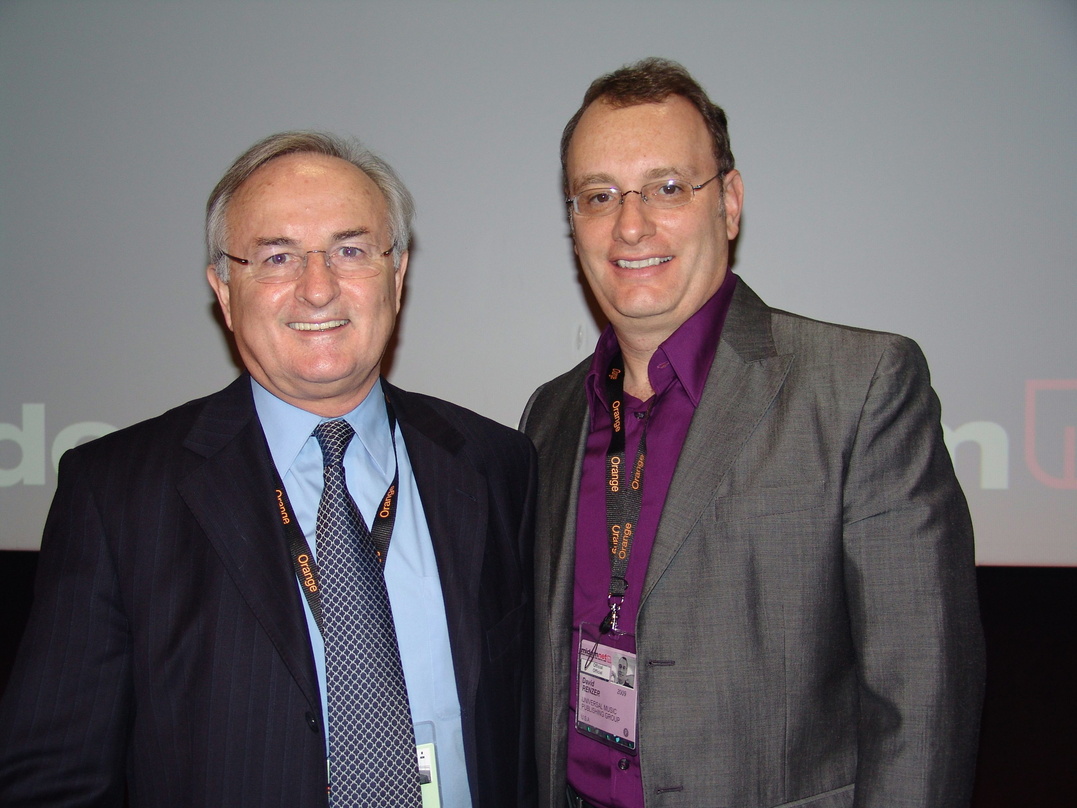 Verkündeten D.E.A.L. auf der Midem: Bernard Miyet (l.) und David Renzer