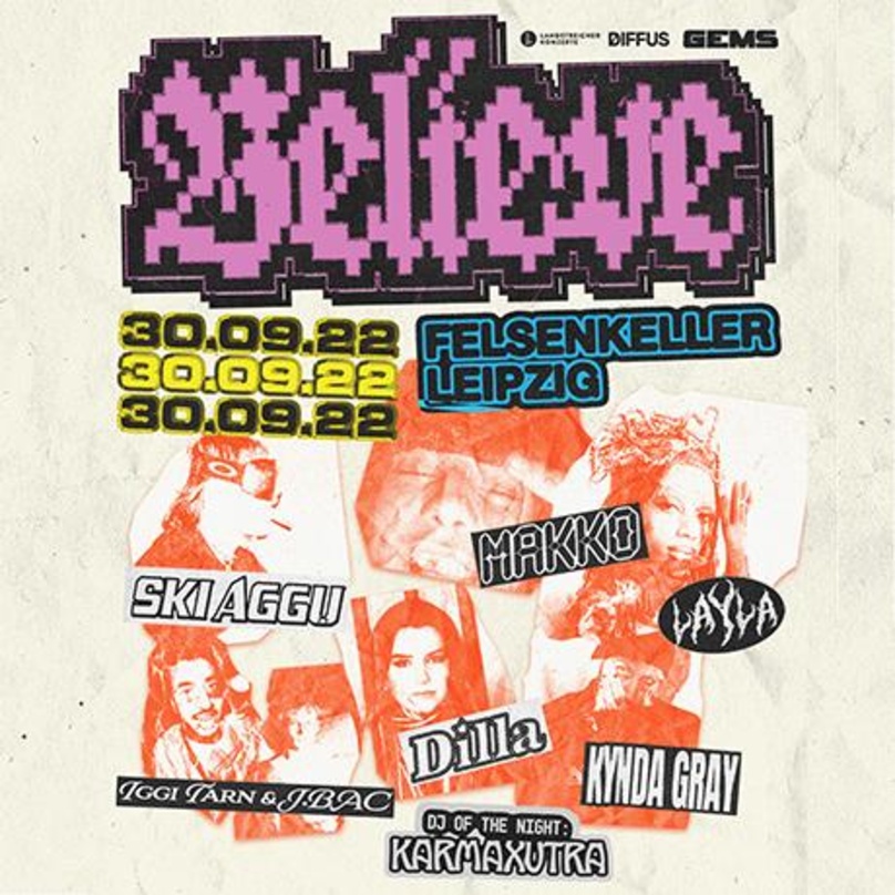 Steigt erstmals Ende September in Leipzig: das Believe Festival