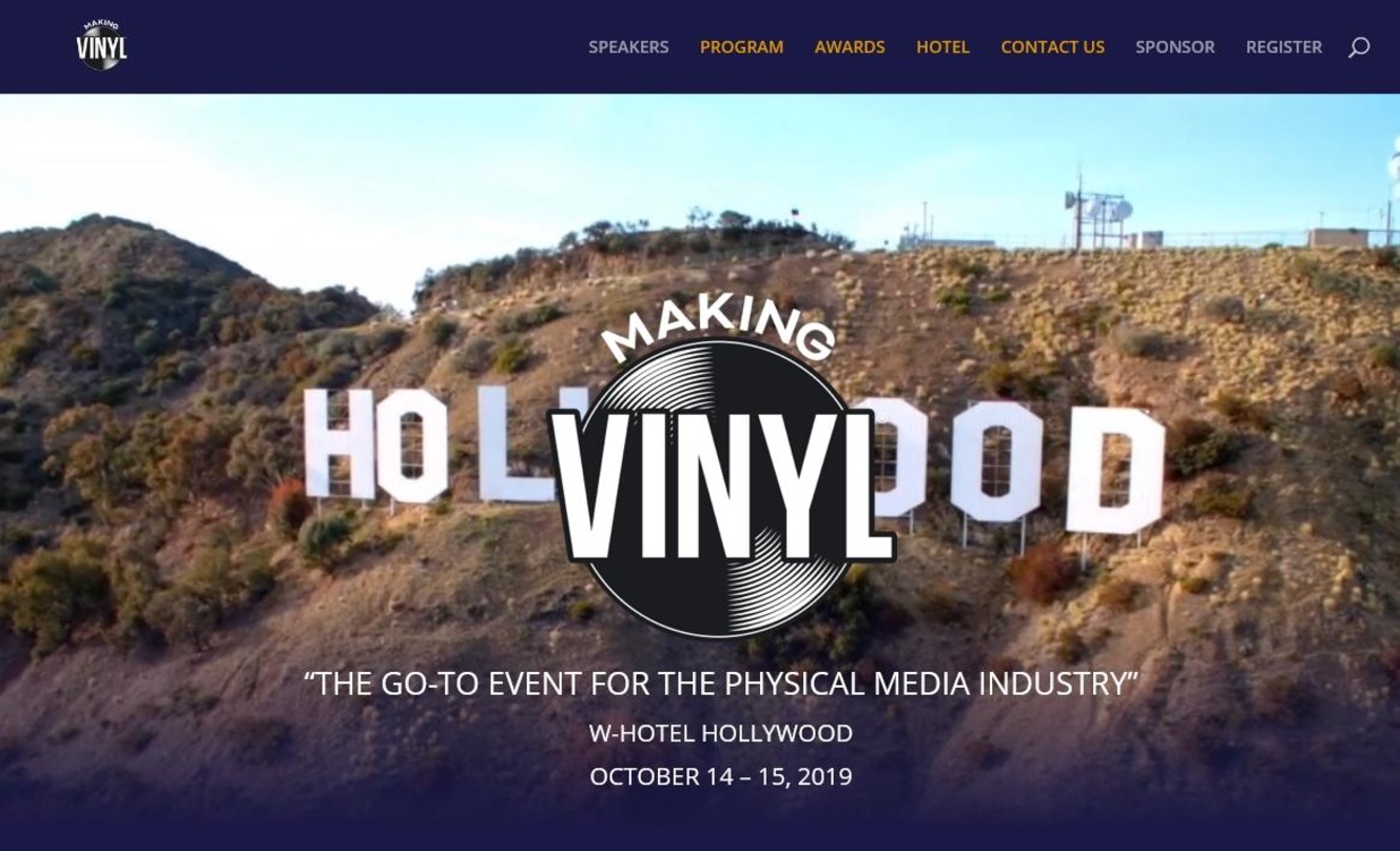 Hallo Hollywood: der Kongress Making Vinyl findet Mitte Oktober 2019 nach zwei Ausgaben in Detroit und einem Abstecher nach Berlin erstmals in Los Angeles statt
